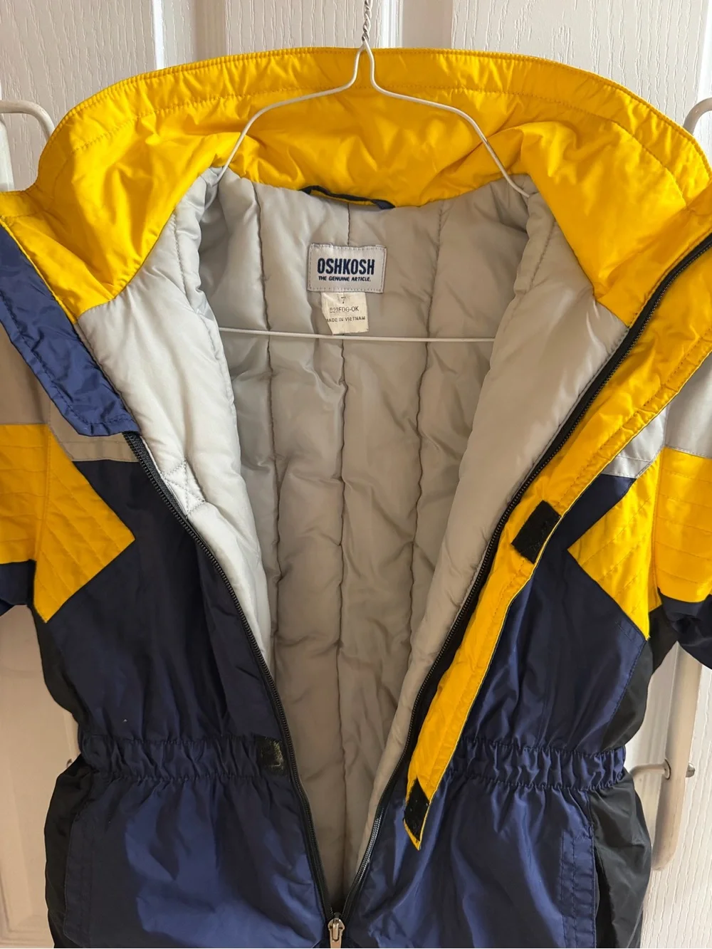 Vintage Y2K Oshkosh kids one piece snow suit